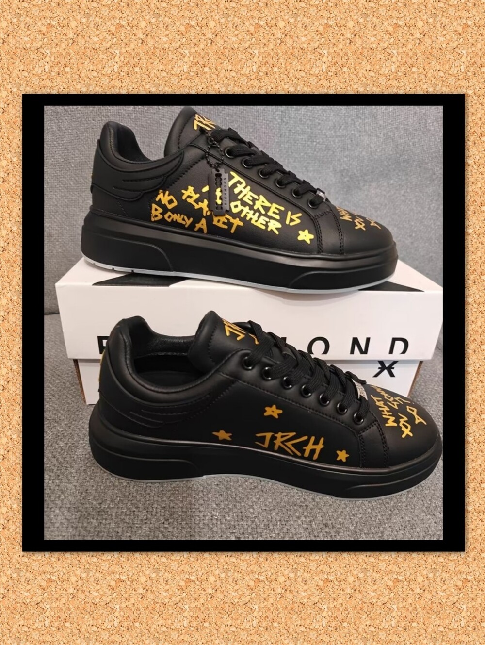 JOHN RICHMOND "THERES NO OTHER PLANET" SNEAKERS